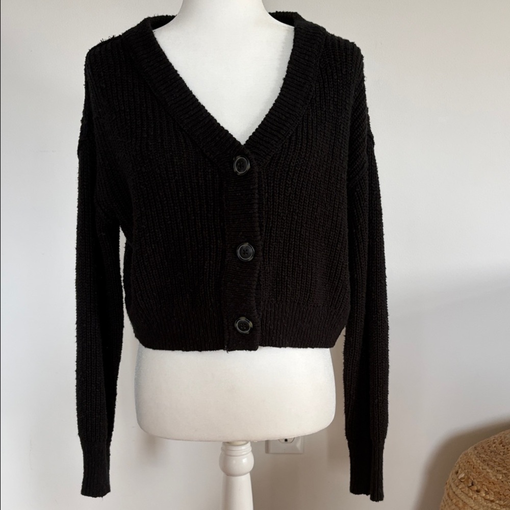 American Eagle Cropped Oversized